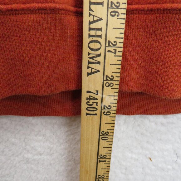 Columbia Pullover Sweater Mens XL Orange Half Zip Outdoor Fleece Warm Casual - Picture 8 of 8